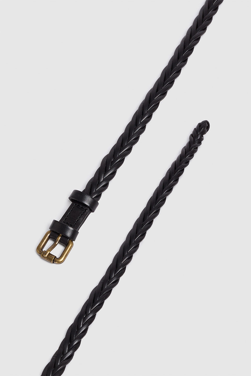 THIN BRAID BELT