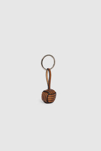 PORTE-CLÉS BOULE EN CUIR