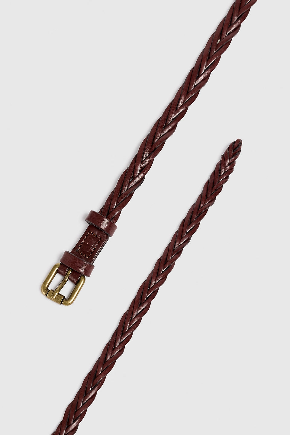THIN BRAID BELT