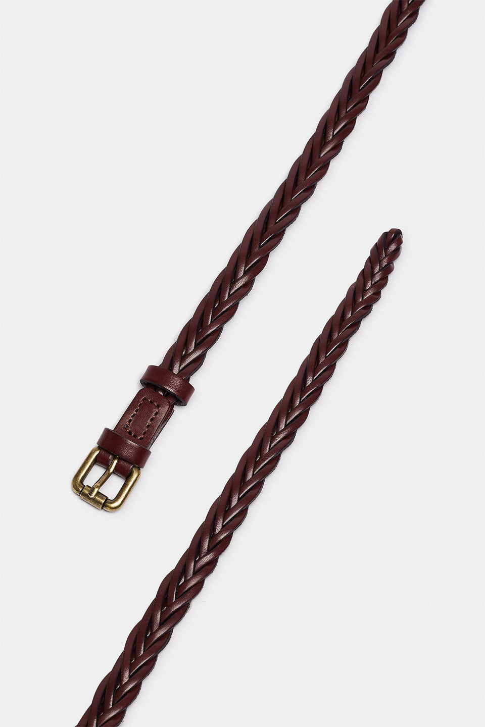 THIN BRAID BELT