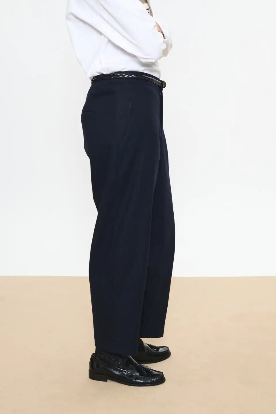 THIN BRAID BELT